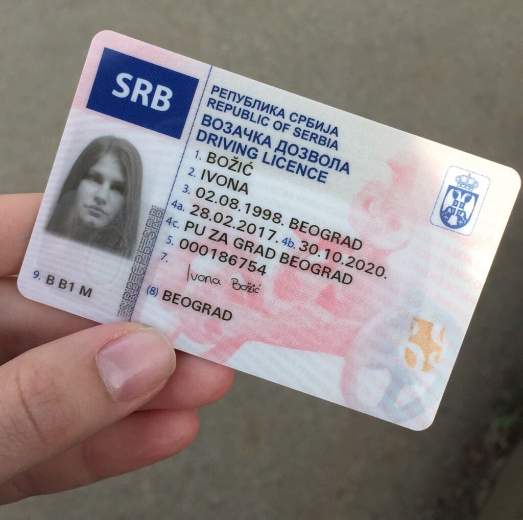 stevilka vozniskega dovoljenja