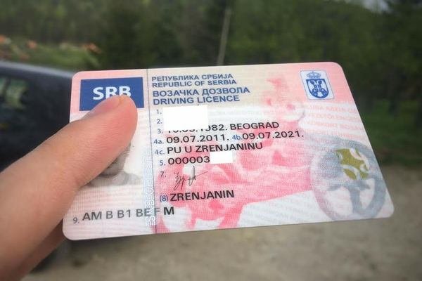 voznisko dovoljenje cena